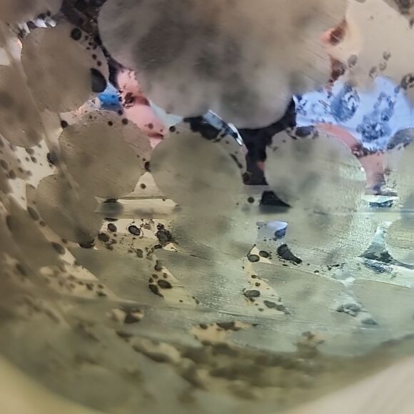 Barreveld International Nicely Weighted Mercury Glass Vase - Picture 7 of 7